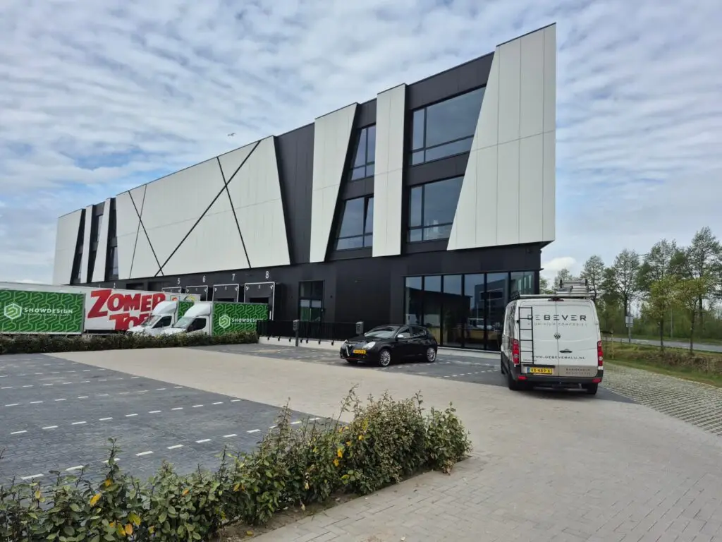 Project Nijkerk – Aluminium composiet gevel
